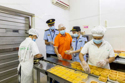 广西蒙山县市场监管局开展月饼生产专项监督检查